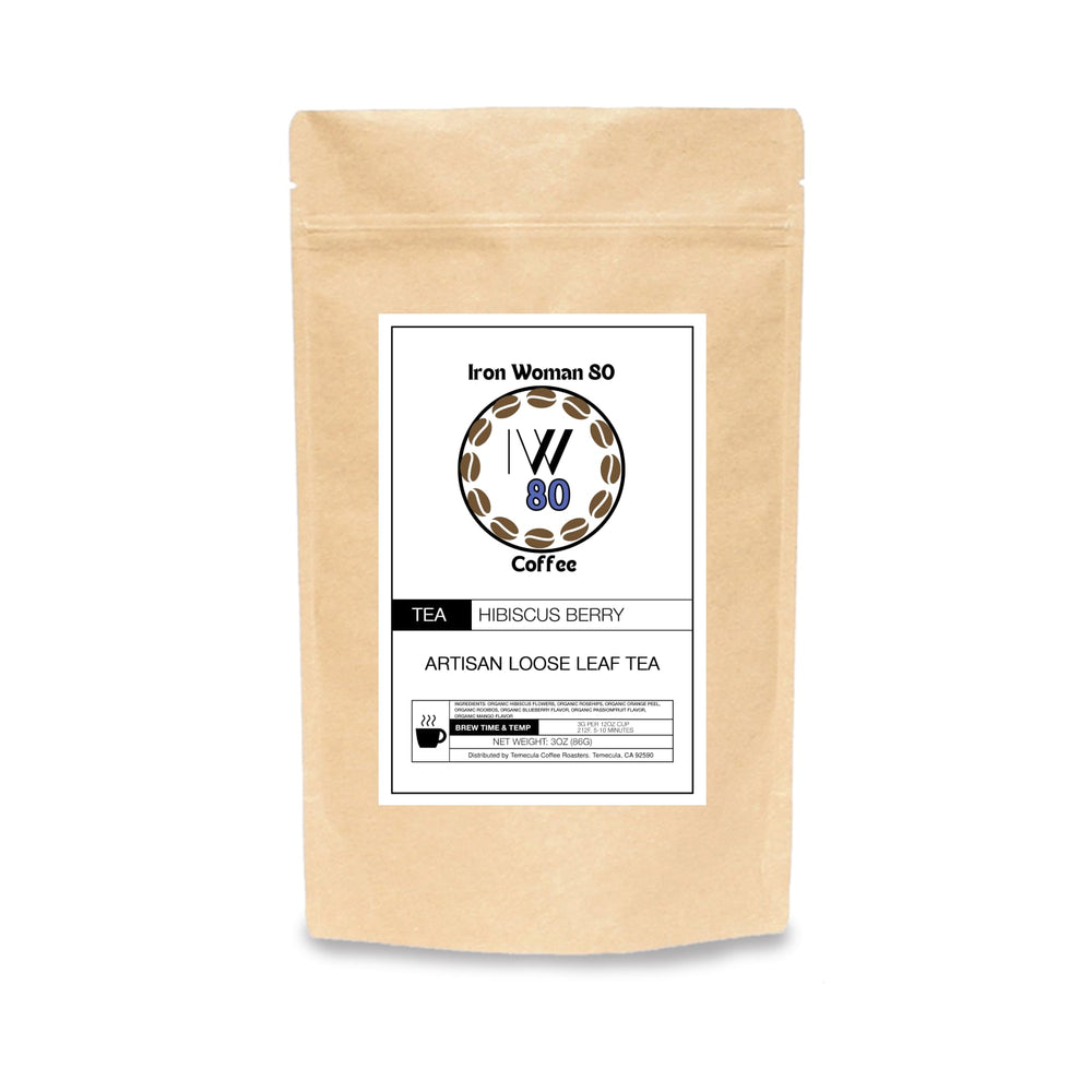 Hibiscus Berry Tea – Organic Herbal Tea with Blueberry, Passionfruit & Mango